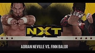 WWE 2K15 NXT ArRIVAL PS3 Adrian Neville Vs Finn Balor