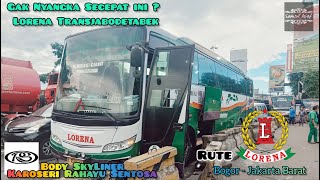 Lorena Transjabodetabek Body Skyliner yg masih terawat!!. Buatan Karoseri Rahayu Sentosa