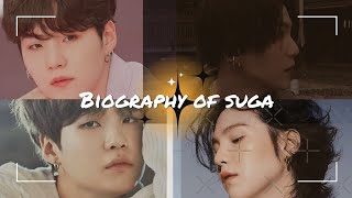 Biography of  BTS Suga 😸💜