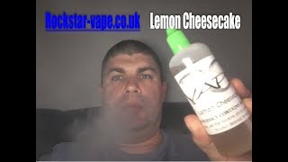 Rockstar-vapes lemon cheesecake review