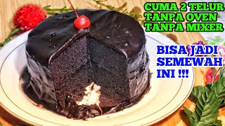 Cake Coklat Paling Gampang dan Paling Murah | Bisa Jadi Kue Ulang Tahun | Super Moist Chocolate Cake