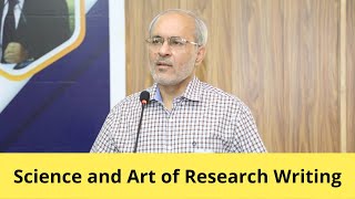 Science and Art of Research Writing [Urdu/Hindi] | Dr. Khalid Mahmood