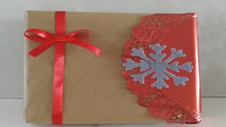 como envolver regalos para navidad manualidades tutorial DIY as wrapping gifts for Christmas