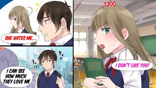 ［Manga dub］I suddenly get the power to see how much people love me and...［RomCom］