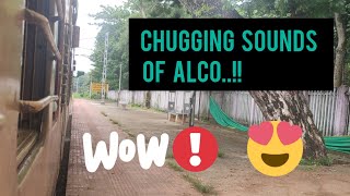 Chugging Sounds of Ponmalai ALCo | Chennai Egmore Express Departs Kottarakkara | Sudev Railways