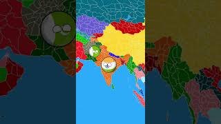 INDIA IN DANGER 🔥| PART 2 | #nutshell #countryballs #trending #viralshorts