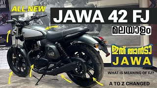 JAWA 42 FJ  Malayalam Review #jawa42fj | Epol Sett🔥 | RideOut