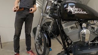 КАК?! заменить масло на мотоцикле Harley Davidson Dyna, масло коробки и цепи