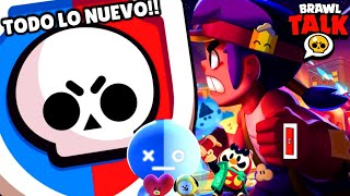 BRAWL TALK FILTRADA | TODO LO NUEVO, BTS x Brawl Stars, Liga Estelar, botón de reportes,etc