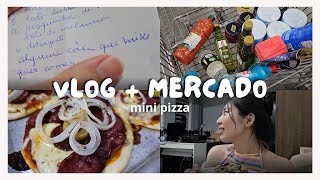 COMPRINHAS DE MERCADO + MINI PIZZA - VLOGÃO DA LELÊ | Hi Lelê