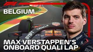 Max Verstappen's Qualifying Lap | 2024 Belgian Grand Prix | Pirelli