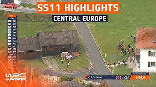 SS11 STAGE HIGHLIGHTS | WRC Central European Rally 2023