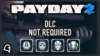 No DLC Required for "John Wick Weapon Pack" Achievements [Payday 2] #payday2