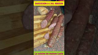 #shorts Recette simple de saucisson à l'ail