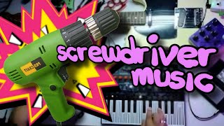 Making TECHNO using an electric screwdriver! | Leo Buy