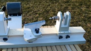 Homemade Lathe Pt. 2 - tool rest and tailstock