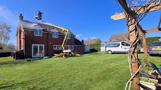 pressure washing and roof cleaning oswestry Shrewsbury Telford https://cleanmydrives.co.uk/