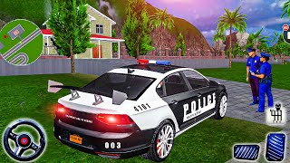 Porsche Police Car Chase Simulator 2024 - Prado Police Car Cop Missions  - Android Gameplay