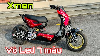 Xmen khoét vỏ led 7 made in Việt Nam || Xe Điện