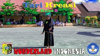 WONDERLAND INDONESIA || Tari Kreasi Kelas 6 || Praktik SBdP SDN 1 Masbagik Utara Baru