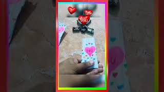 Last minute gift idea |❤️ Valentine day Gift ❤️ | Handmade gift idea | #shorts #viralvideo #viral