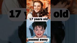 The Wizard of Oz (1939) Cast | All cast died tragically! 😢 #thenandnow #actress #film #shorts