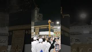 Kaaba Kiswa ChangingMINKتغير كسوة الكعبة | تبديل ... | Ceremonymakkahlivetoday #Makkah