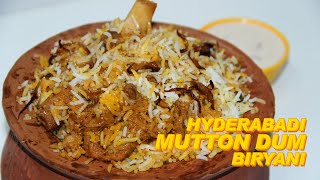 Hyderabadi Mutton Dum Biryani | How To Make Authentic Hyderabadi Mutton Dum Biryani | मटन दम बिरयानी