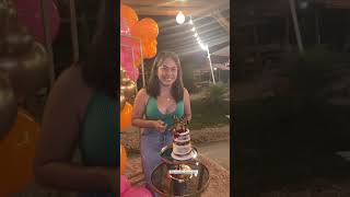 Así celebró su cumpleaños Luisa al lado de su familia y amigos💓#humor #tiktok #fiesta