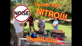 RC Thunder Tiger Nitro Ripping Up The Dirt #nitrogang