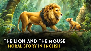 The Lion and the Mouse in English - Buddhist Moral Stories