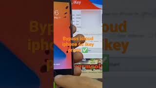 ikey prime bypass icloud iphone 6s ios 14.4