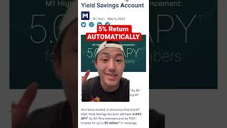 5% High yield savings account?! #shorts