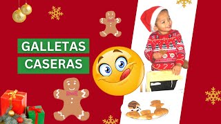 GALLETAS DE JENGIBRE  |  ACTIVIDAD NAVIDEÑA EN CASA CON NIÑOS