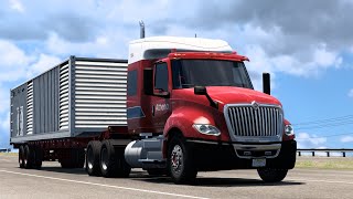 [ATS 1.49] International LT625, from Clinton (OK) to Obessa (TX). Realistic Driving.