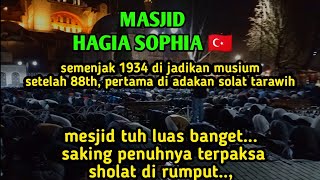 Tarawih pertama di hagia sophia setelah 88th penantian #viral #tranding #islam #tarawih #istanbul