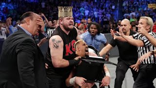 Kevin Owens Destroys Bloodline SmackDown! Kevin Owens Attacks Solo Sikoa