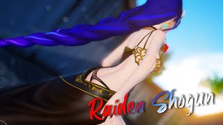 Genshin Impact MMD｜Raiden Shogun｜4K 60FPS  雷電将軍!~