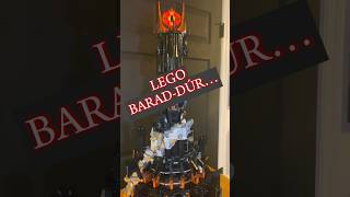 LEGO BUILD IN UNDER A MINUTE: LORD OF THE RINGS BARAD-DÚR #lego #legoicons #lordoftherings