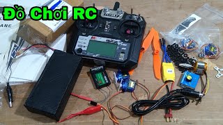 Mở hộp - bộ đồ RC ( TX-RX ) giá rẻ | NVT Thích Chế Tạo