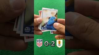 USA 🇺🇸 vs 🇺🇾 Uruguay predicción con cromos #cromos #futbol #copaamerica #uruguay  #shorts