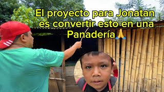 El proyecto para Jonatan es convertir este lugar en un PANADERÍA 🙏🥹