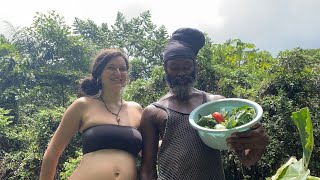 SURVIVAL in the WILD, JAMAICA, Castor beans, bissy, HOMEMADE KITE, ROAST FRY BREADFRUIT