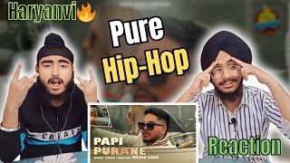 Reaction on Papi Purane | Official Video | Irshad khan | Haryanvi Songs | New Haryanvi Song 2024