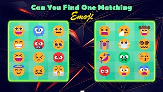 Can You Find The Matching Emojis ?? | 3 Rounds | Spot The Matching Emojis 😎🤩