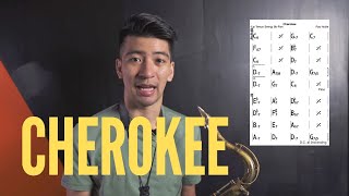 How to play the changes to CHEROKEE