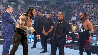 Roman Reigns Returns & Confront Solo Sikoa & Bloodline! Roman attacks bloodline