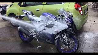 Yamaha R15 V3 Ceramic Coating by Sonimax Car Care Experts