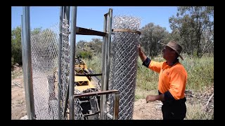 How We Do It: Building a CHAIN WIRE Security Fence - Part 2 #EP8