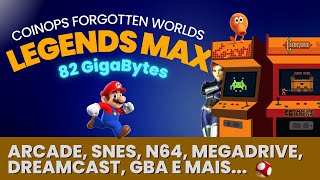 CoinOps FORGOTTEN WORLDS Legends MAX - MultiJogos com 82GB descompactado - Portátil #multijogos